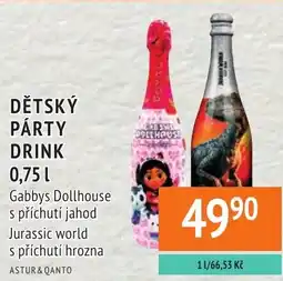 Coop hb Dětský párty drink nabídka