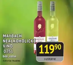 Coop hb Maybach nealkoholické víno bílé, rossé nabídka