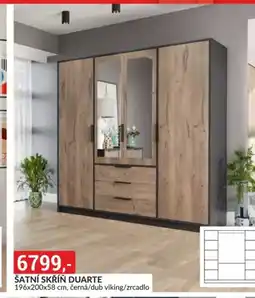 Baumax Šatní skříň duarte nabídka
