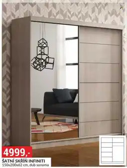 Baumax Šatní skříň infiniti nabídka