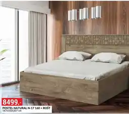 Baumax Postel natural n-17 160 + rošt nabídka