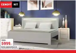 Baumax Cenový hit postel indianapolis 119 , dub kraft bílý nabídka