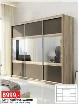 Baumax Šatní skříň salwador , různé barvy nabídka