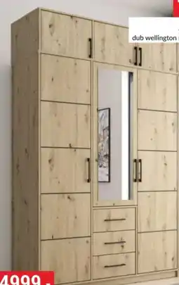 Baumax Šatní skříň bollate 3 nabídka