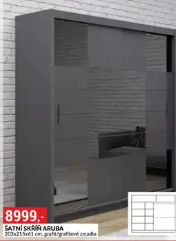 Baumax Šatní skříň aruba nabídka