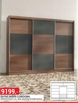 Baumax Šatní skříň cordoba nabídka