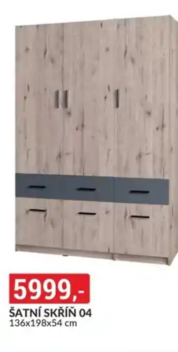 Baumax Šatní skříň 04 nabídka