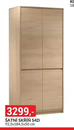 Baumax Šatní skříň s4d nabídka