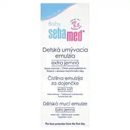 Teta Sebamed Baby Dětská mycí emulze extra jemná 200ml nabídka