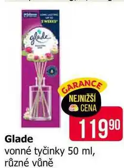 Teta Glade vonné tyčinky 50 ml, různé vůně nabídka