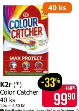 Teta K2r Colour Catcher Prací ubrousky 40 ks nabídka