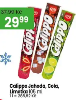 TEMPO Calippo Jahoda, Cola, Limetka nabídka