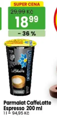 TEMPO Parmalat CaffeLatte Espresso nabídka