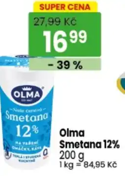 TEMPO Olma Smetana 12% nabídka