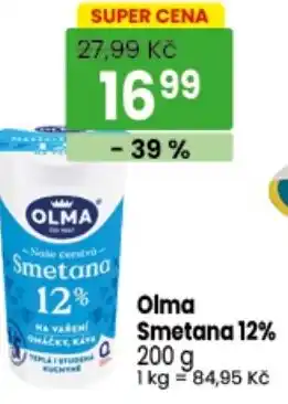 TEMPO Olma Smetana 12% nabídka