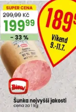 TEMPO Šunka nejvyšší jakosti nabídka