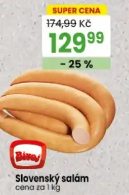 TEMPO Slovenský salám nabídka