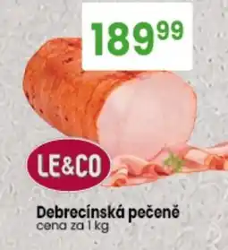 TEMPO Debrecínská pečeně nabídka
