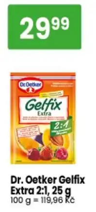 TEMPO Dr. Oetker Gelfix Extra 2:1 nabídka