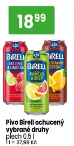 TEMPO Pivo Birell ochucený nabídka