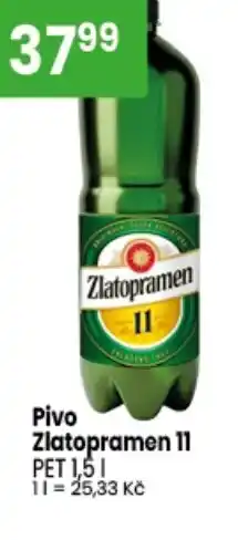 TEMPO Pivo Zlatopramen 11 nabídka
