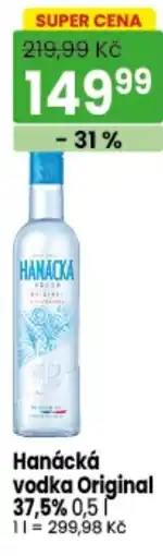 TEMPO Hanácká vodka Original 37,5% nabídka