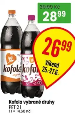 TEMPO Kofola nabídka