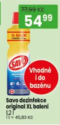 TEMPO Savo dezinfekce original XL nabídka