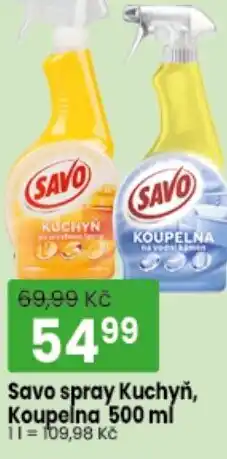 TEMPO Savo spray Kuchyň, Koupelna nabídka
