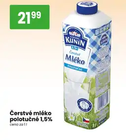 TEMPO Čerstvé mléko polotučné 1,5% nabídka