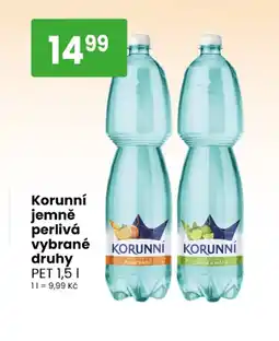 TEMPO Korunní jemně perlivá nabídka