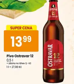 TEMPO Pivo Ostravar 12 nabídka