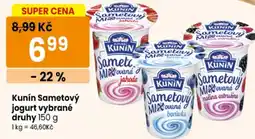 TEMPO Kunín Sametový jogurt nabídka