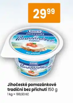 TEMPO Madeta Jihočeské pomazánkové tradiční bez příchuti nabídka