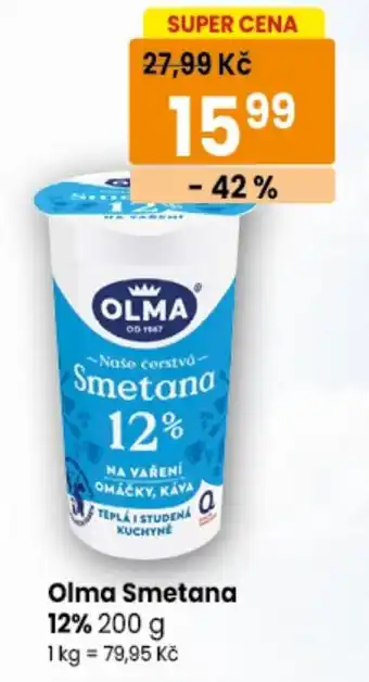 TEMPO Olma Smetana 12% nabídka