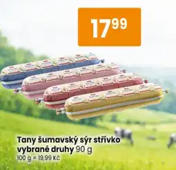 TEMPO Tany šumavský sýr střívko nabídka