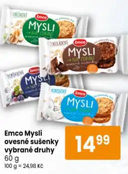 TEMPO Emco Mysli ovesné sušenky nabídka