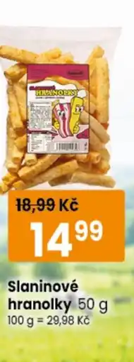 TEMPO Slaninové hranolky nabídka