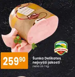 TEMPO Šunka Delikates nejvyšší jakosti nabídka