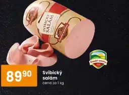 TEMPO Svibický salám nabídka