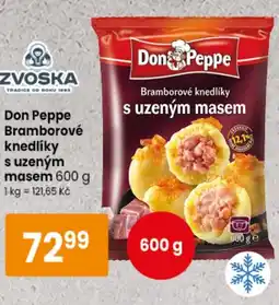 TEMPO Don Peppe Bramborové knedlíky s uzeným masem nabídka