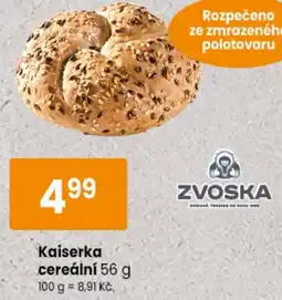 TEMPO Kaiserka cereální nabídka