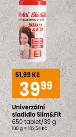 TEMPO Univerzální sladidlo Slim&Fit nabídka