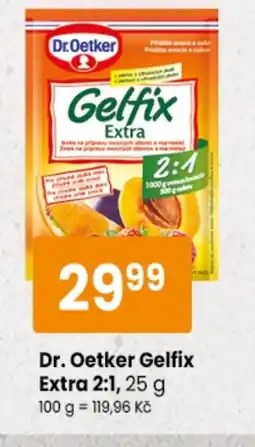 TEMPO Dr. Oetker Gelfix Extra 2:1 nabídka