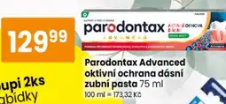 TEMPO Parodontax Advanced oktivní ochrana dásní zubní pasta nabídka