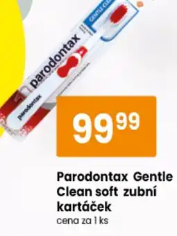 TEMPO Parodontax Gentle Clean soft zubní kartáček nabídka