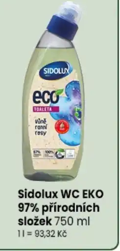 TEMPO Sidolux WC EKO 97% přírodních složek nabídka