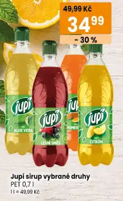 TEMPO Jupí sirup nabídka