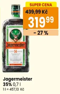 TEMPO Jagermeister 35% nabídka