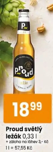 TEMPO Proud světlý ležák nabídka